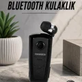 BUĞZ Tüm Telefonlara Uyumlu Mikrofonlu Titreşimli Makaralı Bluetooth Kulakiçi Kulaklık