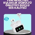  Tüm Telefonlarla Uyumlu ANC Özellikli Dokunmatik Bluetooth Kulaklık