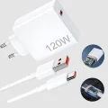 BUĞZ Turbo 120W Hızlı Şarj Cihazı Type-C Kablolu