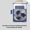 BUĞZ Turbo Fan Teknolojili Sessiz ve Güçlü Soğutma Masası Vantilatör