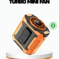 BUĞZ Turbo Mini Taşınabilir Fan – 100 Kademeli Dijital Hız Kontrolü ve Type-C Şarj (Kopya)