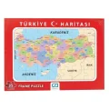 BUĞZ Türkiye Haritası Frame Puzzle 35 Parça