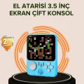 TV Bağlantılı Çift Oyunculu Şarjlı Retro Gamepad Seti