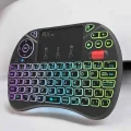 BUĞZ TV Uyumlu Mini Klavye Q Klavye Işıklı Tüm Cihazlara Uyumlu - BUĞZ