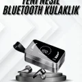 TWS Bluetooth Kulaklık Kablosuz Uzun Pil Ömrü Dijital Göstergeli Powerbank