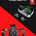 BUĞZ TWS Bluetooth Kulaklık ve Akıllı Saat Uyku Takibi Nabız Ölçer Uzun Pil Ömrü