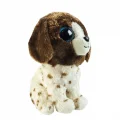 BUĞZ TY Beanie Boos Kahverengi Benekli Peluş Köpek Muddles 15 cm