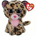  TY Beanie Boos Kahverengi Benekli Peluş Leopar Livvie 22 cm