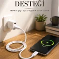BUĞZ Type-C Girişli Cihazlar İçin Şarj Kablosu