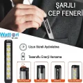 BUĞZ Type-c Girişli Mıknatıslı Şarjlı Cep Feneri  Wt-333