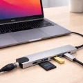 BUĞZ Type C Hub Çoklayıcı 8 Port USB HDMI RJ45 Kart Okuyucu