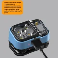 BUĞZ Type C Şarjlı LED Kafa Lambası Güç Göstergeli 53 Modlu