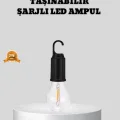 BUĞZ Type-C Şarjlı LED Kamp Lambası – Uzun Ömürlü Pil ve Yüksek Parlaklık