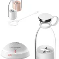  u Geçirmez Kablosuz Şarjlı Dayanıklı Taşınabilir Mini Blender