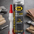 BUĞZ U4 Ultra Hızlı Yapıştırıcı 200 ml Süper Güçlü Şeffaf Endüstriyel Fast Adhesive MDF Ahşap Plastik Metal Deri