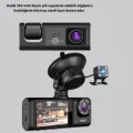 BUĞZ Üç Kameralı Araç DVR Full HD Gece Görüşlü ve 2 inç IPS Ekranlı - Lisinya