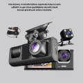 BUĞZ Üç Kameralı Araç DVR Full HD Gece Görüşlü ve 2 inç IPS Ekranlı - Lisinya