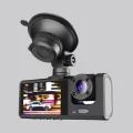 BUĞZ Üç Kameralı Araç İçi Kayıt Sistemi Full HD Gece Görüşlü ve G-Sensör Destekli