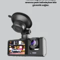  Üç Kameralı Araç Kamerası Full HD Gece Görüş  G-Sensör