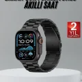  Ultra 3 Kordonlu Amoled Ekran Akıllı Saat Çok Fonksiyonlu Uyku ve Sağlık Takibi