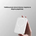 BUĞZ Ultra İnce Manyetik Powerbank – Hızlı Şarj, Güçlü Tutuş, 10000 mAh Kapasite - Lisinya