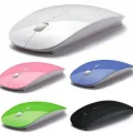 BUĞZ Ultra İnce Usb Bilgisayar Pc Dizüstü Masaüstü Kablosuz Mouse (beyaz)