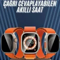 BUĞZ Ultra Max Kordon Kilitli Akıllı Saat Amoled Ekran Titreşimli Çağrı Cevaplayabilen - BUĞZ