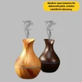  Ultrasonik Ahşap Desenli 130ml Aromaterapi Difüzör ve Hava Nemlendirici