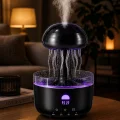 BUĞZ Ultrasonik Denizanası Hava Nemlendirici Sessiz Çalışan RGB Ortam Işıklı Aromaterapi Difüzörü