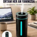 BUĞZ Ultrasonik Nemlendirici LED Işıklı Aromaterapi Difüzör Sessiz Çalışma Yeni Nesil