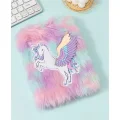 BUĞZ Unicorn Tasarımlı Peluş Hatıra Defteri