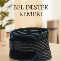 BUĞZ Unisex Ortopedik Bel Destekli Ayarlanabilir Çalışma Korsesi