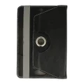 BUĞZ Universal 7 Kılıf 360 Tablet Deri Kılıf - Siyah
