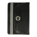 BUĞZ Universal 7 Kılıf 360 Tablet Deri Kılıf - Siyah