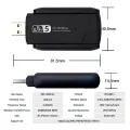 BUĞZ USB 3.0 Bağlantılı Çift Antenli Kablosuz AC Wi-Fi Adaptörü ile Hızlı Ağ Bağlantısı