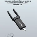 BUĞZ USB 3.0 Wireless Adaptör – 2.4GHz & 5GHz Destekli