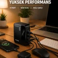 BUĞZ USB-A ve USB-C Girişli Çoklu Şarj Cihazı