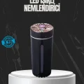 BUĞZ USB Aromaterapi Difüzör Ultrasonik Hava Nemlendirici LED Gece Lambalı