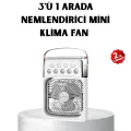 BUĞZ USB Bağlantılı Taşınabilir Mini Klima Fan 500ML Su Hazneli ve Sessiz Çalışma