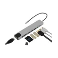 BUĞZ USB C Çoklu Port Adaptör HDMI USB Ethernet SD Kart Hub