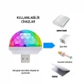  Usb Girişli Sese Duyarlı Disko Topu