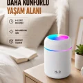 BUĞZ USB Girişli Taşınabilir Mini Nemlendirici 300ml Su Hazneli