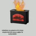 BUĞZ USB Güçlü Ultrasonik Hava Nemlendirici Sessiz Çalışan 270 ml Difüzör
