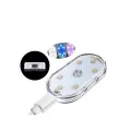  USB Şarjlı, 3 Saat Kesintisiz Çalışan Araba Atmosfer Işıkları