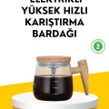 BUĞZ USB Şarjlı Akıllı Karıştırıcı Kupa IP6 Su Geçirmez