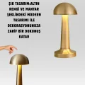 BUĞZ USB Şarjlı Dokunmatik LED Masa Lambası – 3 Renk Modu & Dimmer