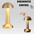 BUĞZ USB Şarjlı Dokunmatik LED Masa Lambası – 3 Renk Modu & Dimmer