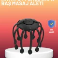 BUĞZ USB Şarjlı Kafa Masaj Aleti 3 Modlu 8 Başlıklı Stres Giderici