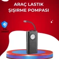 BUĞZ USB Şarjlı Kompakt Elektrikli Hava Kompresörü 3000 mAh