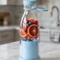 BUĞZ USB Şarjlı Mini Blender 380 ml Taşınabilir Smoothie Yapıcı Pratik Kullanım
